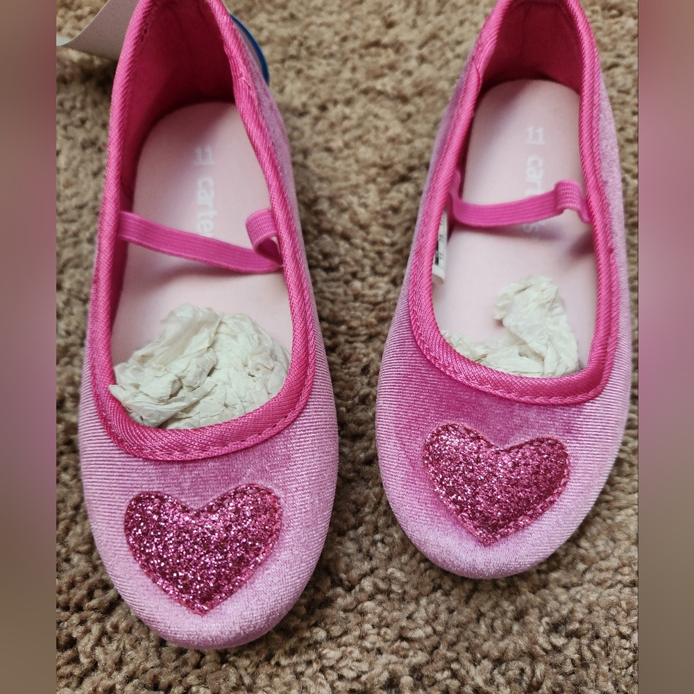 Carter's Velvet Flats